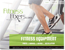 Tablet Screenshot of fitnessfixers.com